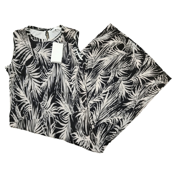 HUGO BOSS EMAGO PALM PRINT DRESS Size SMALL - Picture 10 of 16